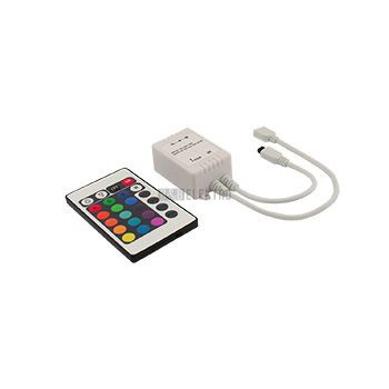 Kontroler FK- RGB kontrol s IR dálkovým ovládáním,24 tlačítek pro RGB LED pásky