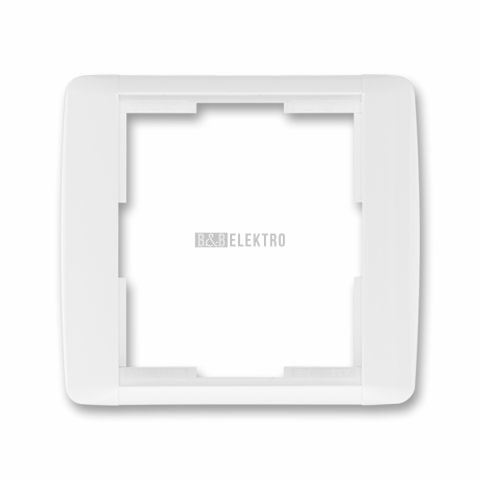 ELEMENT rámeček jednonásobný 3901E-A00110 03 bílá/bílá ABB