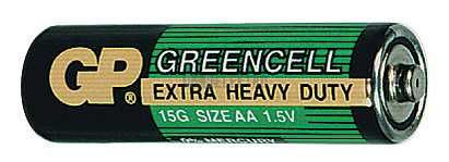 Baterie R 6 (AA) typ GP15G tužková GP greencell