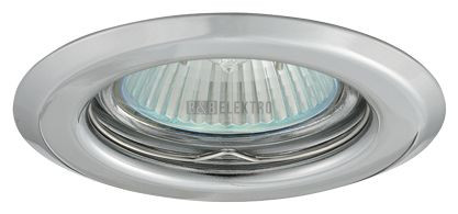 Svítidlo podhledové chrom kruhové pevné AXL 2114-C, průměr 82mm Greenlux