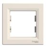 Asfora-EPH5800123 Rámeček jednonásobný, krémová  schneider