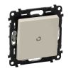 Valena LIFE spínač č.7 křížový s podsvětlením béžový typ 752248 s klapkou legrand