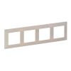 Valena LIFE rámeček čtyřnásobný béžový vodorovný i svislý Legrand 754044