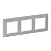 Valena LIFE rámeček trojnásobný hliník vodorovný i svislý Legrand 754133
