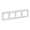 Valena LIFE rámeček čtyřnásobný perleť vodorovný i svislý Legrand 754144