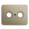 1724-0-2791 Kryt zásuvky televizní a rozhlasové  palladium