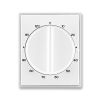 Time®, Element® kryt ovládače časového s otočným ovladačem 3294E-A00160 01 bílá/ledová bílá ABB