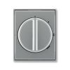 ABB 3294E-A00170 36 Kryt spínače s otoč. ovladačem pro 3stup. spínač s 0 polohou ocelová
