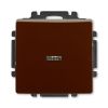 Swing® vypínač řazení č.2 dvojpólový s průzorem 3557G-A02342 H1 hnědá ABB