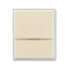 Element® kryt spínače jednoduchého s čirým průzorem 3558E-A00653 21 slonová kost/ledová bílá ABB