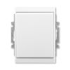 3558E-A86940 03 Ovládač přepínací, řazení 6/0, IP 44 bílá/bílá