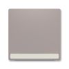 Zoni® kryt spínače jednoduchý s popisovým polem 3559T-A00610 244 greige ABB