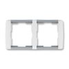 Element® rámeček dvojnásobný vodorovný 3901E-A00120 04 bílá/ledová šedá ABB