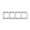 Element® rámeček čtyřnásobný vodorovný 3901E-A00140 04 bílá/ledová šedá ABB