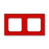 Levit® rámeček dvojnásobný, pro vodorovnou i svislou montáž 3901H-A05020 65 červená/kouřová černá ABB