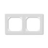 Levit® rámeček dvojnásobný s otvorem 55x55 3901H-A05520 16 šedá/bílá ABB