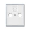 Element® kryt zásuvky televizní, rozhlasové a satelitní 5011E-A00300 04 bílá/ledová šedá ABB