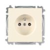 Future® linear zásuvka jednonásobná s ochranným kolíkem a clonkami 6619B-A0635782 slonová kost ABB