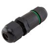 Kabelová spojka šroubovací 3x1,5 IP68 vodotěsná do 16A délka 7cm FK Technis FK-S3P-IP68-MINI