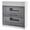 Rozvodnice na omítku 36-modulů (18x2) šedá IP55 GW40009 Gewiss