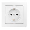 Zásuvka JUPITER ZA-17 SCHUKO, barva bílá, kompletní, Greenlux GXKP007