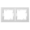Rámeček dvojnásobný PREMIUM 2 FR, barva bílá, Greenlux GXKP054