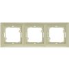 Rámeček trojnásobný PREMIUM 3 FR C, barva slonová kost, Greenlux GXKP655
