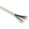 Kabel H05VV-F 5x4 (CYSY 5Cx4) PVC ohebný flexibilní bílý plášť