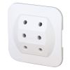 Rozbočka 3x230V plochá vidlice Euro-Adapter 1749.0200.5 Kopp bílá