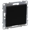 Suno tlačítko s přepínacím kontaktem, černá, Legrand 721409