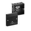 Krabice na omítku Abox 025-L/sw NEW prázdná IP66 87x87x52mm černá Spelsberg 80200001