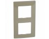Niloé rámeček 2-násobný šedý pro vodorovnou i svislou montáž typ 665032 Legrand