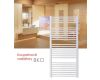 Koupelnový radiátor BKO.ER 45x 96cm, bílý, 300W, elektrický,regulace teploty,spínač,ELVL
