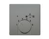 Solo, Busch-axcent 2CKA001710A4044 Kryt termostatu pro topení/chlazení s posuvným přepínačem, metalická šedá, ABB