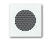 Future® linear, Solo®, Solo® carat, Busch-axcent® kryt pro reproduktor s kulatou mřížkou (AudioWorld) 2CKA008200A0081 studio bílá ABB