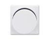 Levit® kryt stmívače s otočným ovladačem 3294H-A00123 62 bílá/kouřová černá ABB