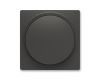 Zoni® kryt stmívače s otočným ovládáním a upevňovací maticí 3294T-A00123 237 matná černá ABB
