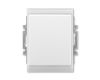 Time®, Element® vypínač schodišťový s krytem, řazení č.6 (1), krytí IP44 3558E-A06940 01 bílá/ledová bílá ABB