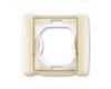 ELEMENT 3901E-A00941C    Rámeček jednonásobný (s těsnicí manžetou), IP 44, slonová kost AB