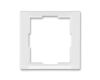 Time® rámeček jednonásobný 3901F-A00110 03 bílá/bílá ABB