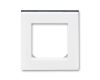 Levit®  rámeček  jednonásobný 3901H-A05010 62 bílá/kouřová černá ABB