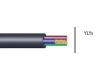 Kabel YLYs  7 x  1,5  24V černá - automobilový kabel