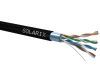 Kabel datový CAT5e FTP SXKD-5E-FTP-PE stíněný venkovní černý Solarix 27655192