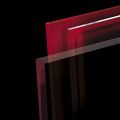 Skleněný sálavý topný panel 300W GR 300 Red, červený 700x500x12mm Fenix