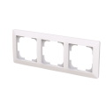 Zoni® rámeček trojnásobný pro vodorovnou i svislou montáž 3901T-A00030 500 bílá ABB