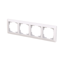 Zoni® rámeček čtyřnásobný pro vodorovnou i svislou montáž 3901T-A00040 500 bílá ABB