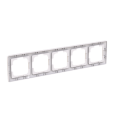 Zoni® rámeček pětinásobný pro vodorovnou i svislou montáž 3901T-A00050 500 bílá ABB