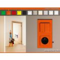 Levit® Kryt zásuvky reproduktorové, komunikační přímé nebo přístroje USB 5014H-A00040 66 oranžová ABB