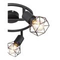 Svítidlo GLOBO 54802S-3 XARA I, 3xE14 max.40W, černý kov, stropní