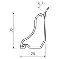 Lišta 35x25,LP35x25(2)